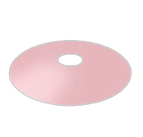 100PDR - Pink protective Discs
