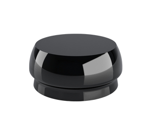 140CEN - Retentive cap black (lab use)