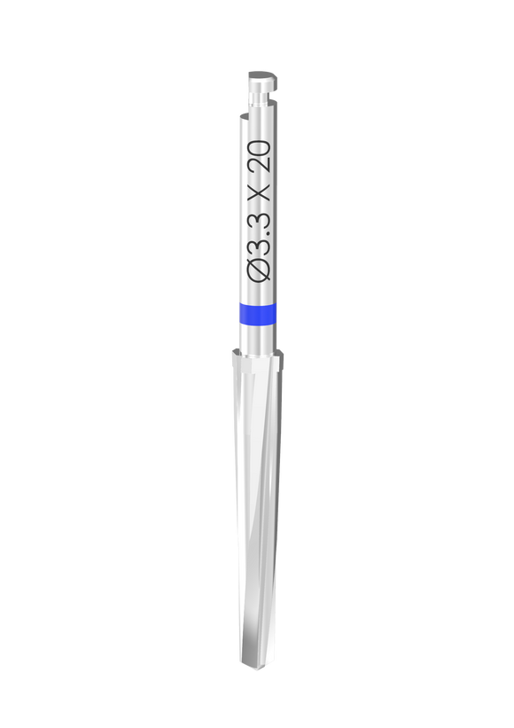 D-33TP-20 - Drill Tapered ø 3.3x20 mm